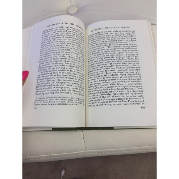 Plato: Euthyphro Apology Crito & Phaedrus  1982 Loeb Classical Library Edition - Picture 8 of 16